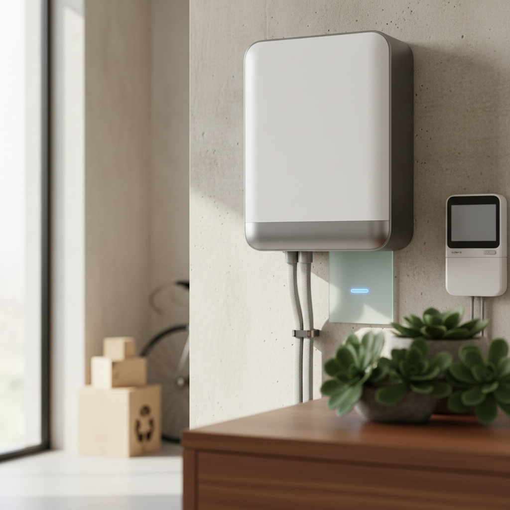 Energie opslaan voor thuisgebruik